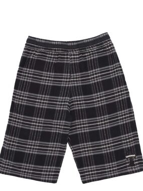 Chrome hearts Black & Gray Plaid Knit Shorts